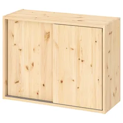IKEA IVAR(004.943.94) шафа з розсувними дверима, сосна