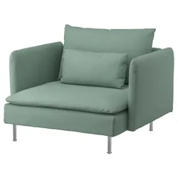 IKEA SÖDERHAMN(294.312.40) Крісло, Таллміра світло-зелений