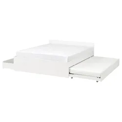 IKEA VIHALS(695.820.10) рамка ліжка, 2 міститься/1 ліжко, білий/luröy