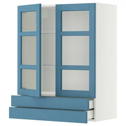 IKEA METOD / MAXIMERA(696.006.98) Zzc, Biały/Lerhyttan Blue