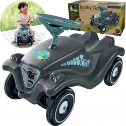 BIG Bobby Car Classic Eco Ride-On із сірим рогом
