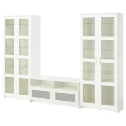 IKEA BRIMNES(796.024.37) Поєднання на телевізорі/скляних дверях, білий