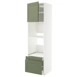 IKEA METOD / MAXIMERA(895.184.43) W Pie Pie/Pie Kom DR/2 SOW, Biały/Axstad Greya -green