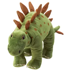 IKEA JÄTTELIK(404.711.78) плюшевая игрушка, динозавр / динозавр / стегозавр