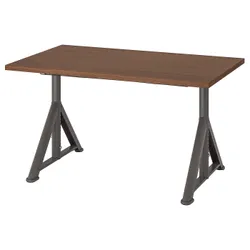 IKEA IDÅSEN(492.810.27) стол письменный, коричневый / темно-серый