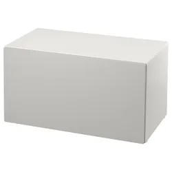 IKEA SMÅSTAD(893.891.58) лавка з контейнером для іграшок, білий / сірий