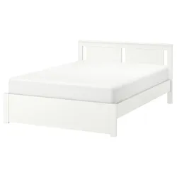 IKEA SONGESAND(494.950.52) каркас ліжка, білий/Ліндбаден