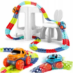 ГОНОЧНИЙ ТРЕК CHANGEABLE TRACK БАРВИСТИЙ 138 ЕЛЕМЕНТІВ-KP1260