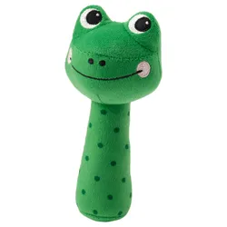 IKEA SANDBI(605.644.78) брязкальце, Жаба/зелений