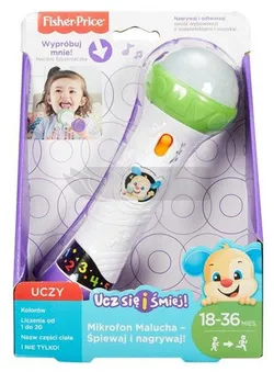 Детский микрофон Fisher Price «Пой и записывай!» FBP38