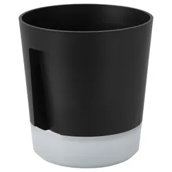 IKEA VÅRDTRÄD(905.708.59) Самостоятельный горшок, Внутренний/внешний прозрачный/антрацит