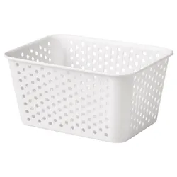 IKEA PLOGSVÄNG(205.934.54) контейнер, білий
