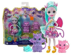 Лялька Enchantimals Family Dragons та лялька GYJ09