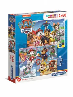 Пазл Paw Patrol Super Color 2x60 елементів