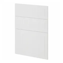 IKEA METOD(594.498.37) 3 передні панелі для посудомийної машини, Білий стенсунд