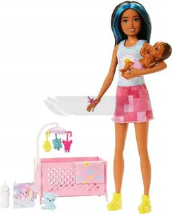 Детская кроватка для сна куклы Барби Скиппер HJY34