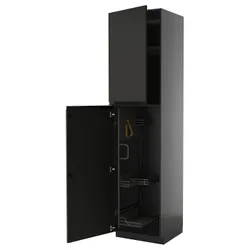 IKEA METOD(995.886.33) High Cabinet/Interior Inn, Czarnoszary/Upplöv Matte Anthracite