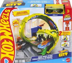 Набір HOT WHEELS CITY "Трек "Змійка" + Машинка", для дітей від 4 років, JBM63