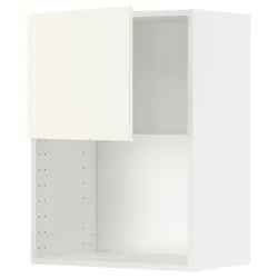 IKEA METOD(895.072.46) шафа для мікрохвильової печі, білий/Vallstena білий