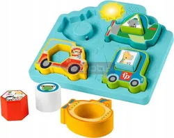 ІНТЕРАКТИВНИЙ ПАЗЛ FISHER PRICE Транспортні засоби та фігури +9м HRP31