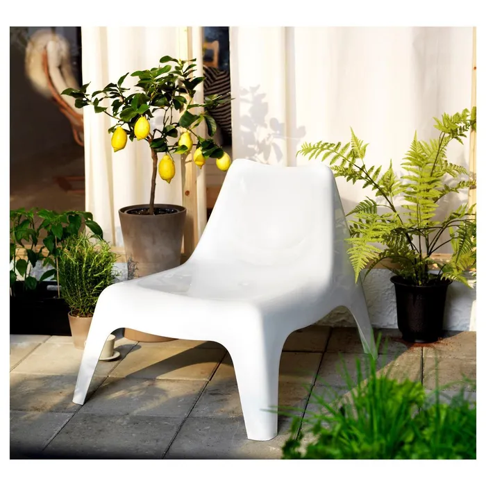 IKEA PS VÅGÖ ガーデンチェア白、黒、緑　3点 Купить IKEA IKEA PS VAGO (101.746.41) Садовый стул, белый лучшая