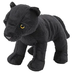 IKEA MJUKHET(505.068.08) плюшевая игрушка, маленькая пантера / черный