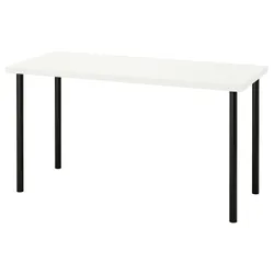 IKEA LAGKAPTEN / ADILS(894.171.56) стол письменный, белый черный