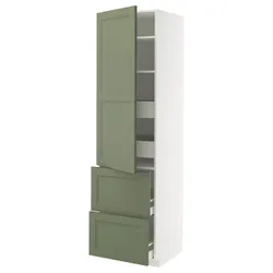 IKEA METOD / MAXIMERA(195.175.74) в SZ z Half/4 SZ/DRZ/2 FR, Biały/Axstad Greya -green