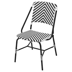 IKEA VASSHOLMEN (305.037.40) крісло, доп./доп, чорний білий
