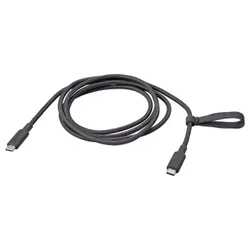 IKEA RUNDHULT(005.811.07) USB-C і USB-C, темно-сірий