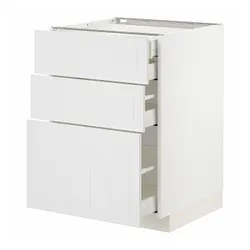 IKEA METOD / MAXIMERA(294.094.61) sz stj 3fr / 2n / wed / w szu, білий / Stensund білий