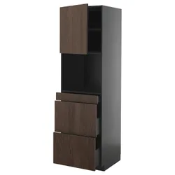 IKEA METOD / KNIVSHULT(095.894.96) SZA для дверей вагона Mike Station/3SZU, Blackoszary/Brown Sinarp