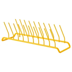 IKEA RINNIG(406.013.54) держатель тарелки, желтый