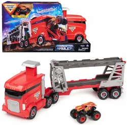 БОЛЬШОЙ АВТОМОБИЛЬ ЭВАКУАТОР ДЛЯ АВТОМОБИЛЕЙ ПУСК + АВТОМОБИЛЬ MAX-D MONSTER JAM 1:64