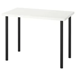 IKEA LINNMON / ADILS(099.321.77) стіл, Білий чорний