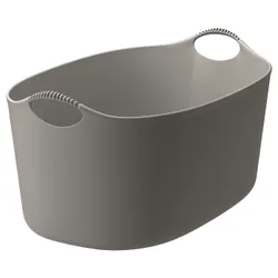 IKEA TORKIS(604.943.72) кошик для білизни flexi, всередині / зовні, сірий