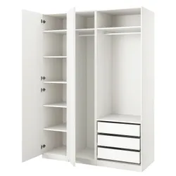 IKEA PAX / VIKANES (694.801.44) гардероб, белый