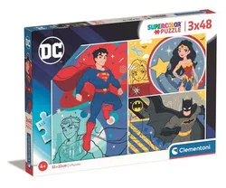 Пазл 3x48 Суперкольоровий DC Comics