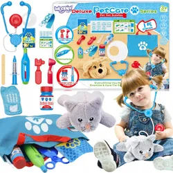 Детский набор Маленький ветеринар Woopie Игровой набор ветеринарная клиника Детская ветеринарная сумка
