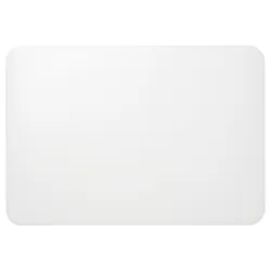 IKEA PLÖJA(105.208.92) настільна підкладка, білий / прозорий