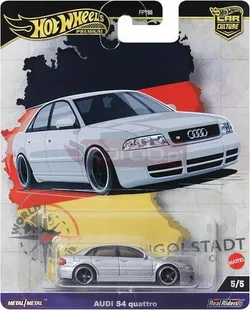 Світовий тур HOT WHEELS PREMIUM CAR CULTURE 5/5 AUDI S4 QUATTRO HRV81