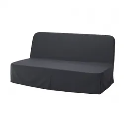 IKEA NYHAMN(894.999.82) 3-местный диван-кровать, с поролоновым матрасом Naggen/темно-серого цвета