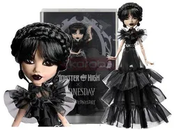 Лялька MONSTER HIGH WEDNESDAY Колекційна лялька Rave'N Dance Wednesday HXJ03