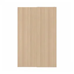 IKEA HASVIK(305.215.60) Розсувні двері, білий морений дуб