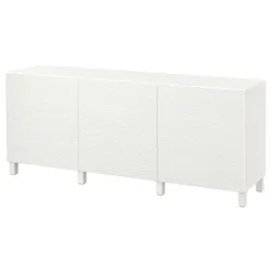 IKEA BESTÅ(491.398.97) поєднання з дверима, білий / Лаксвікен / Стуббарп білий