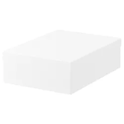 IKEA TJENA (903.954.22) контейнер с крышкой, белый
