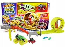Набор машинок Hot Wheels Monster Truck Power Smashers Ultra Race Challenge 2 HXT05