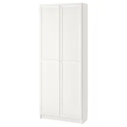 IKEA BILLY / OXBERG(593.041.27) книжный шкаф с дверцами, белый