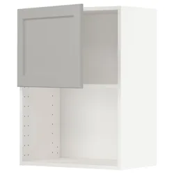 IKEA METOD(094.698.04) микроволновая печь, белый/лерхиттан светло-серый