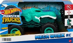 Радиоуправляемая машинка Hot Wheels Monster Truck Mega Wrex в масштабе 1:24 HTP14